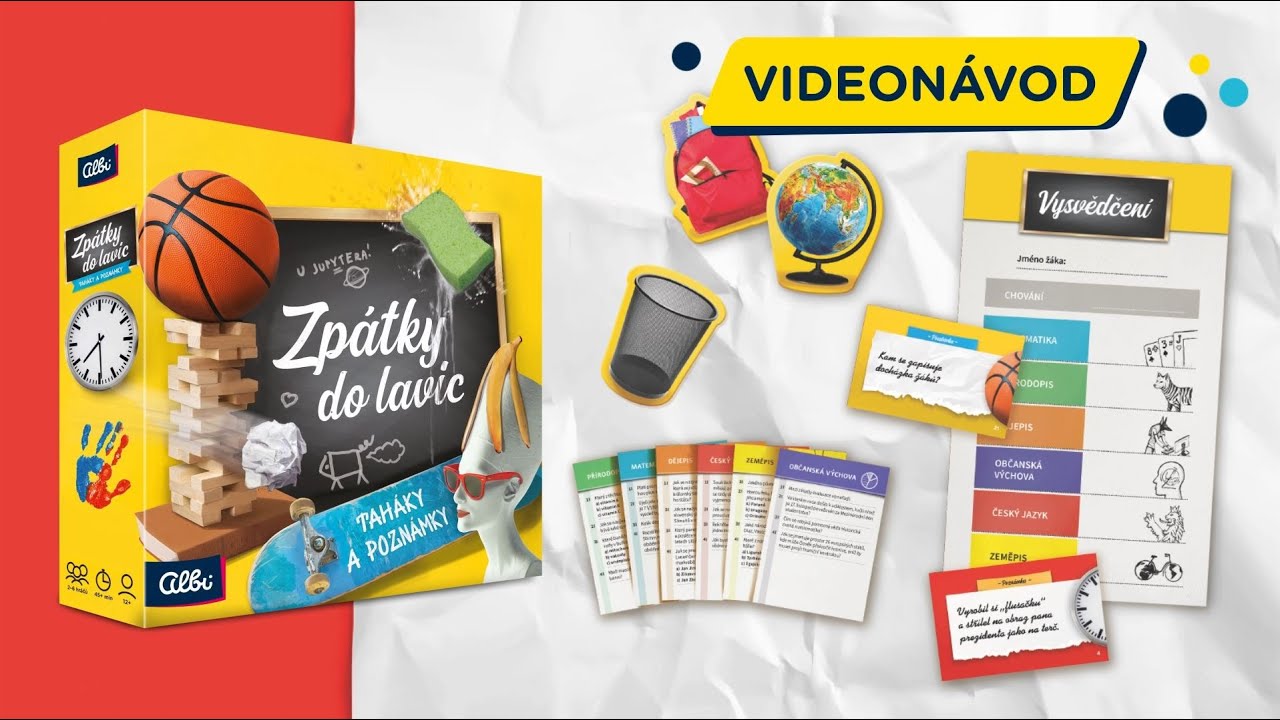 Zpátky do lavic - Taháky a poznámky - videonávod