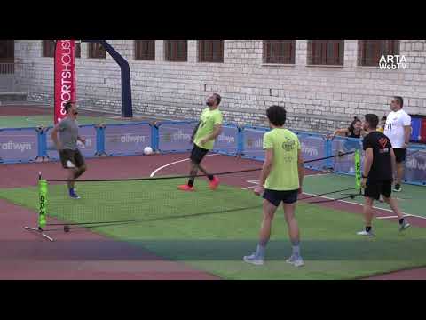 Η Άρτα έκανε το πρώτο σερβίς στο Foot Tennis και κέρδισε τις εντυπώσεις