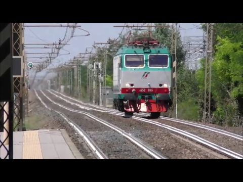 2016-08-17 Linea tradizionale Milano Bologna - Stazione di Anzola Emilia 1/2