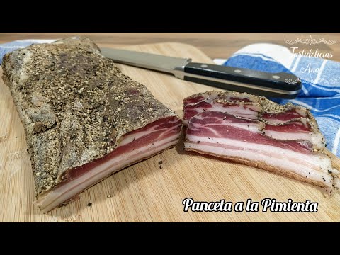 👍😋SPECTACULAR PEPPERED CURED BACON IN THE FRIDGE