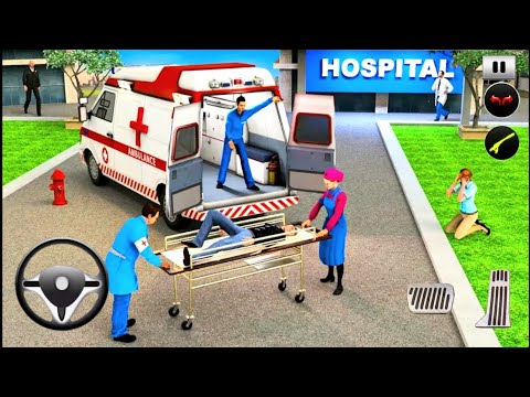 American Ambulance Service -911 Emergency Van Driving Stimulator - Android gameplay