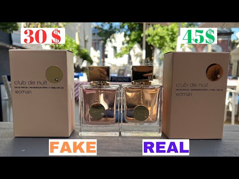 Fake vs Real Armaf Club de Nuit Women Perfume