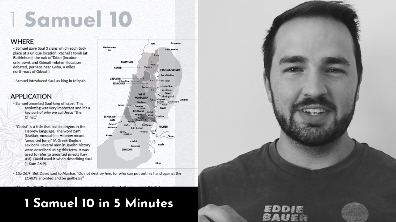1 Samuel 10 Summary: 5 Minute Bible Study