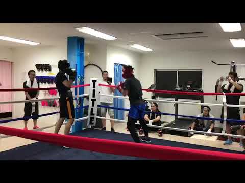 出稽古スパーリングK選手③