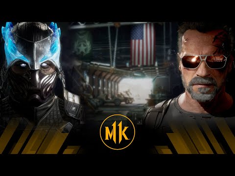Mortal Kombat 11 - Blizzard King Sub Zero Vs The Terminator (Very Hard)