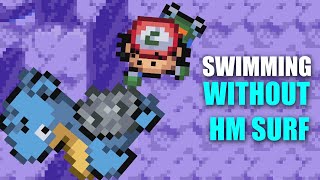 Why do FISH Pokemon refuse to swim without HM SURF