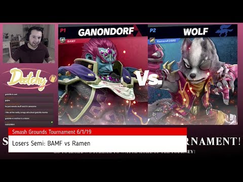 [SMASH ULTIMATE] Losers Semi: Ramen vs BAMF - Smash Grounds Tournament 6/1/19