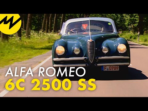 La Dolce Vita mit dem Alfa Romeo 6C 2500 Super Sport | Classic Cars | Motorvision Deutschland