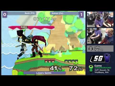 SG 25.11 SSBM - Bank (Marth, Falco) vs. Kalvar (Black Marth) - Melee LSF