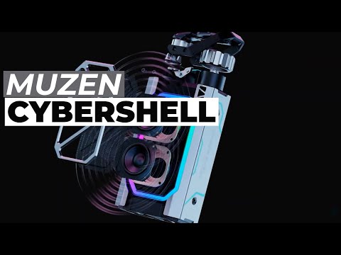 Loa Bluetooth không dây MUZEN Cyber Shell True Stereo - Âm thanh mạnh mẽ, phong cách bất diệt