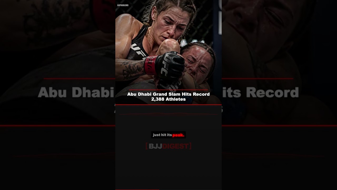 Abu Dhabi Grand Slam Hits Record 2,388 Athletes #Shorts
