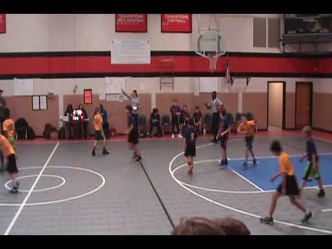 Espn's 2017-2018 Purple Lightning Basketball vs. Yellow Jackets Quarter 1