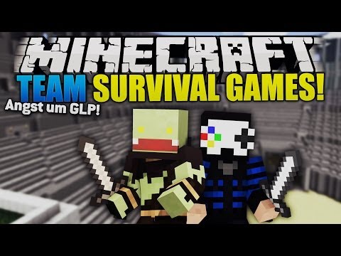 ANGST um GermanLetsPlay! - Minecraft TEAM SURVIVAL GAMES | ungespielt