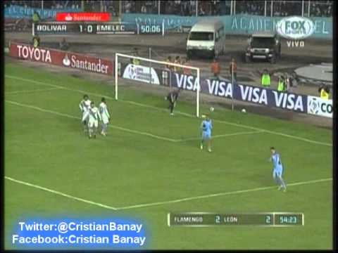 Bolivar 2 Emelec 1 (Relato Ariel Helueni) Copa Libertadores 2014 Los goles