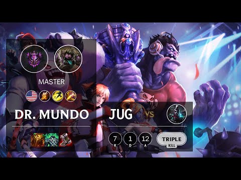 Dr. Mundo Jungle vs Ekko - NA Master Patch 11.1