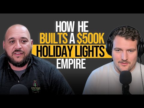 How He Built a $500k Holiday Lights Empire: Workbench interview thumbnail