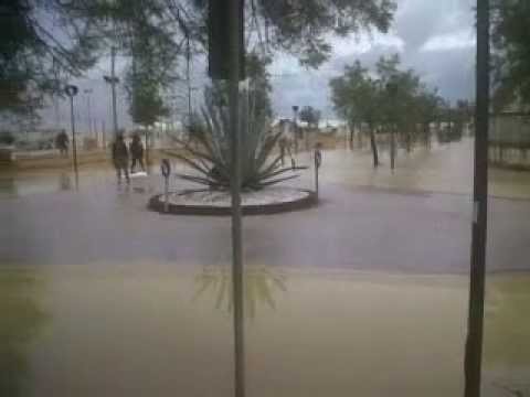 Senigallia 2014: l'acqua sul lungomare