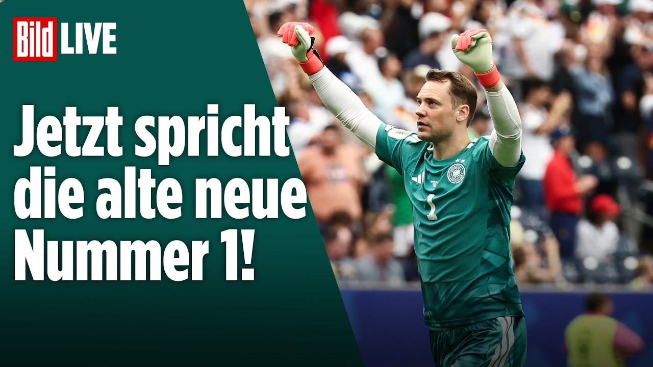 🔴 Die DFB-Pressekonferenz LIVE mit Manuel Neuer
