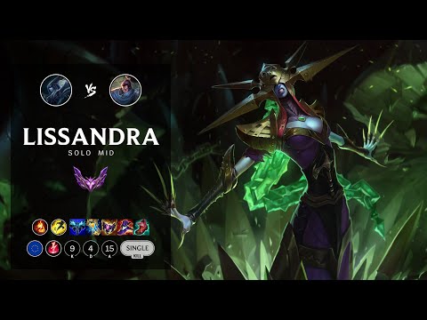Lissandra Mid vs Yasuo - EUW Master Patch 12.17