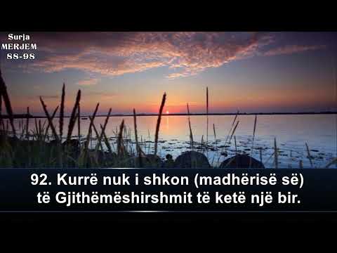 "Recitim emocional"  Sureja Merjem 88-98