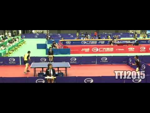 Koki Niwa Amazing Table Tennis Shot 2015