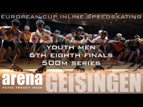 Youth Men 6th Eighth Finals 500m series European Cup Inline Skating Geisingen 2019