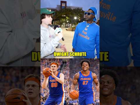 Does bro know ball? 🤣🤣 #marchmadness #floridagators #gogators #nba