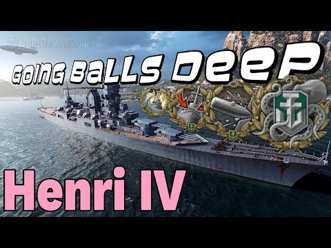 Henri IV - 5 kills - 279k dmg - 2864 BEXP || World of Warships