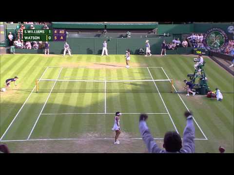 2015 Day 5 Highlights, Serena Williams vs Heather Watson