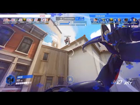 HAKSAL GENJI POV | New York Excelsior vs Hangzhou Spark | OWL S3 Summer Showdown