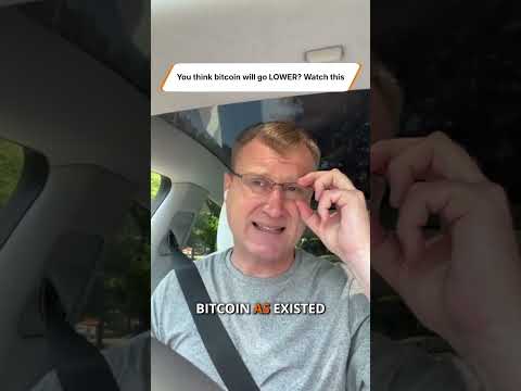 You think Bitcoin will go LOWER? Watch this