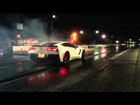 All New Chevrolet Corvette Z06 LIGHTS Up The 1 4 Mile