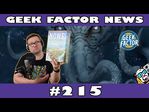 Geek Factor News 215 | Dlaczego Nie Ma Już Pandy na GF | Planszowy Przegląd Stycznia 2025