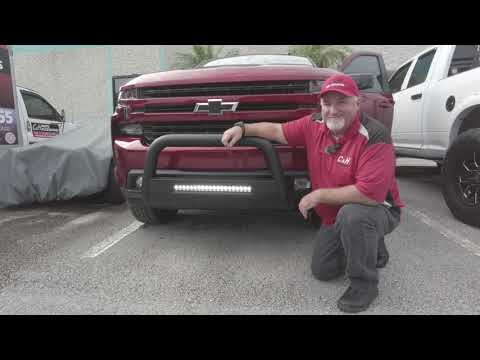 Rough Country Bull Bar with LED light review by Chris from C&H Auto Accessories #754-205-4575