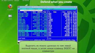 Копирование файлов с использованием DrWeb LiveCD