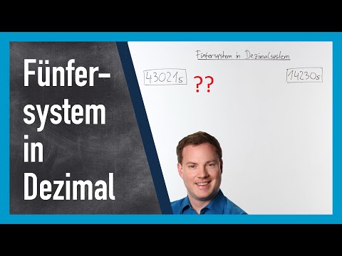 Base five in decimal system