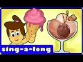 Nursery Rhymes Songs With Lyrics And Action Ice Cream Song By Hooplakidz Sing A Long