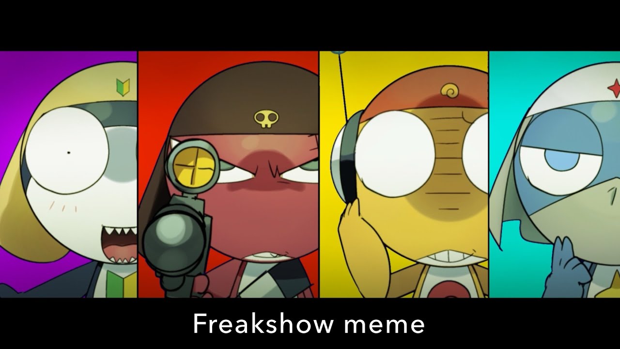 【ケロロ軍曹】Freakshow meme【手描き】