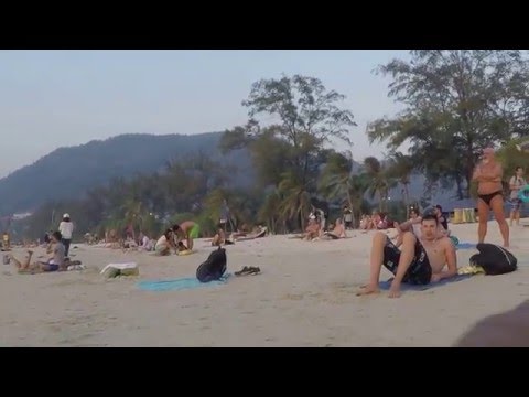 Nyra on the beach! Patong, Thailand