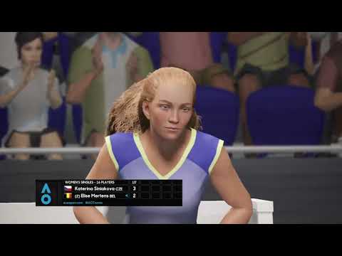 2018 Hobart International Finals: Katerina Siniakova vs. (2) Elise Mertens