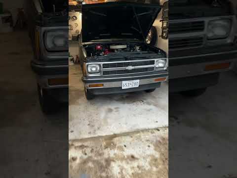 S10 V8, header mufflers