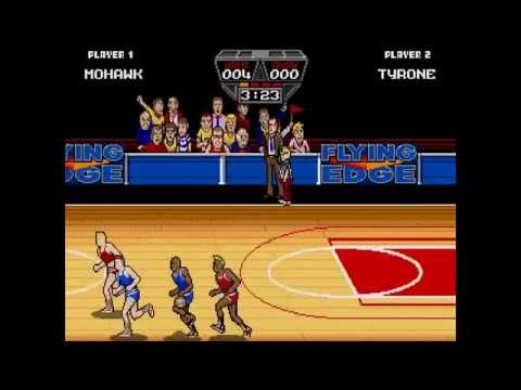 Arch Rivals ... (Sega Genesis) Gameplay