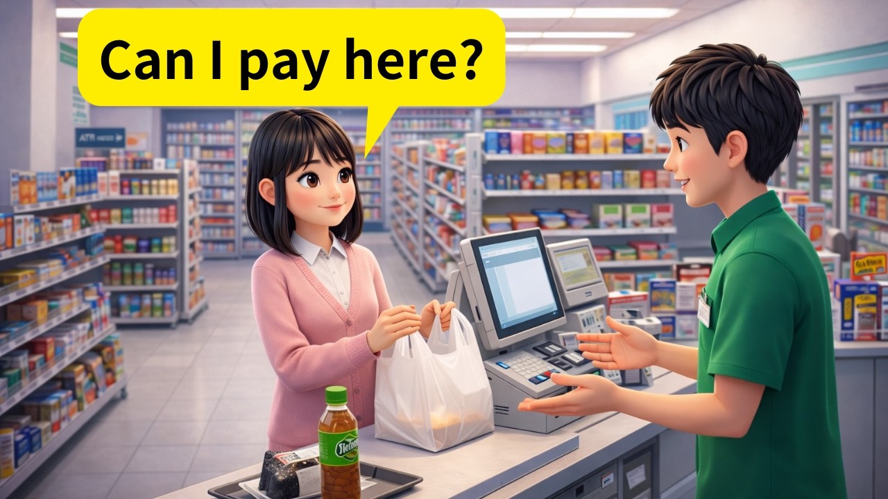 Shopping at the Convenience Store - Slow and Easy English For Beginners