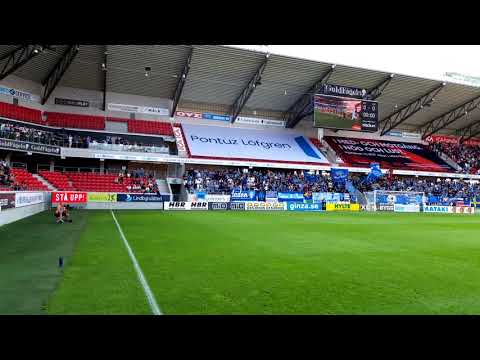 Kalmar FF - Djurgårdens IF 0-1 the players entering the pitch 22  July 2019
