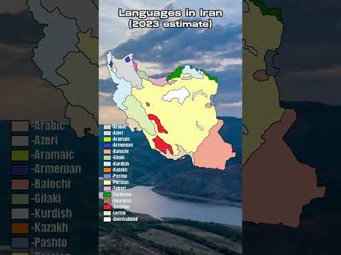 Languages in Iran 🇮🇷