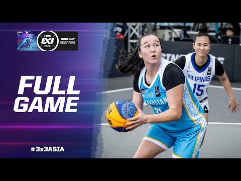 Philippines 🇵🇭 vs Kazakhstan 🇰🇿 | Women Full Game | FIBA 3x3 Asia Cup 2024 | 3x3 Basketball