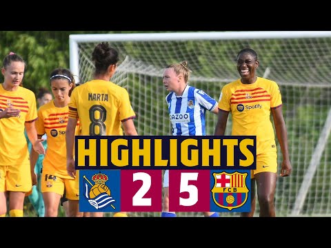 REAL SOCIEDAD 2-5 BARÇA I Liga F ⚽