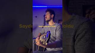 Saydım Kaç Gece Doldu .. Ogün Sanlısoy (Cover) #shorts
