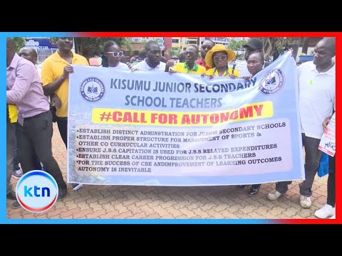 Walimu wa JS waandamana wakitaka uhuru wa kujisimamia