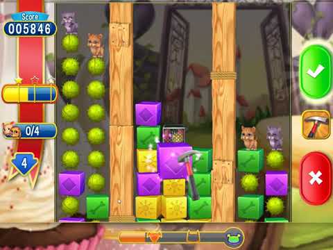 Pet Rescue Saga Level 3224 - NO BOOSTERS | SKILLGAMING ✔️